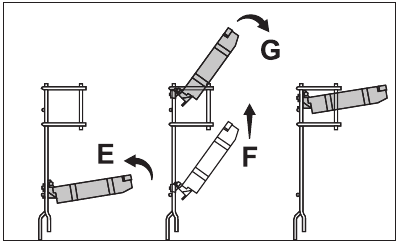 Lower basket multipurpose service rack adjustment