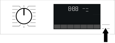 Adding laundry after the programme has started - Step 1