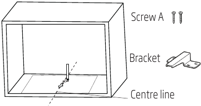 Preparing the cabinet - Step 2 - Make the marks