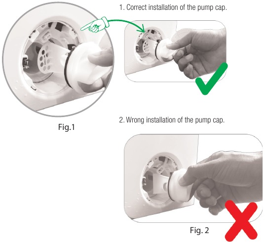 To drain the water - Step 2