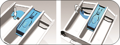 Using liquid detergents if the product is equipped with a liquid detergent part