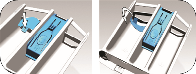 Using liquid detergents with liquid detergent part