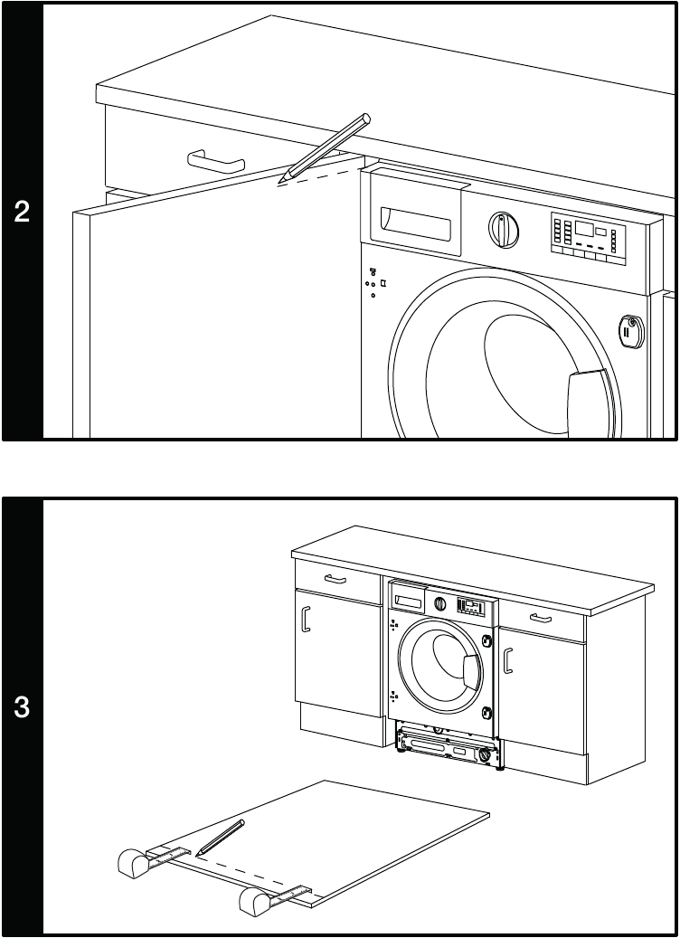 BUILT-IN INSTALLATION - Step 2