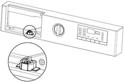 Adjusting the feet with water level