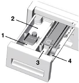Detergent drawer compartments
