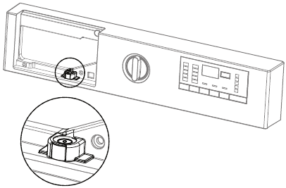 Adjusting the feet with water level