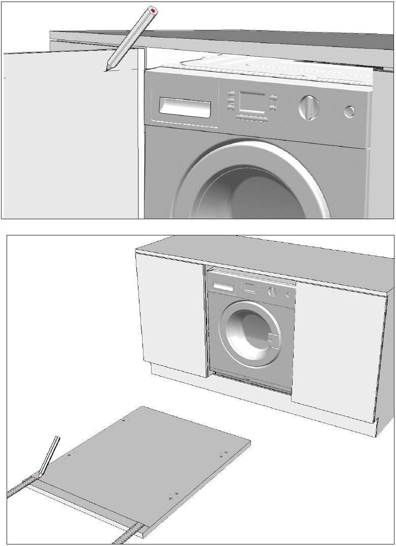 BUILT-IN INSTALLATION - Step 1