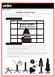anko 43310852 Assembly Instructions