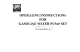 Lifan P10 Operating Instructions Manual