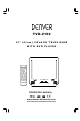 Denver TVD-2102 Operation Manual