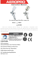 Aeropro H2000 Instruction Manual
