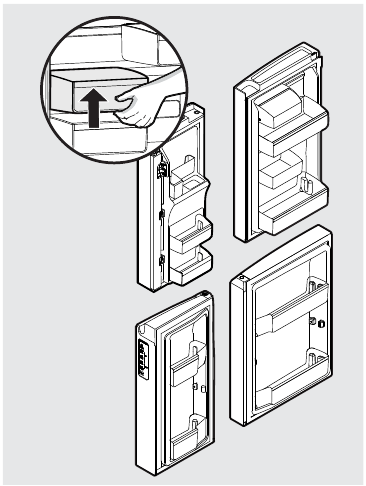 Adjustable Door Bins