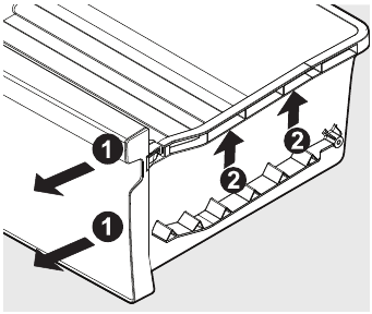 Removing Auto CrispSeal Drawer