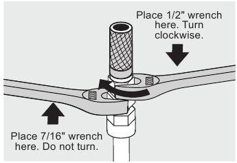 To Connect the Water Tube