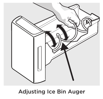 Adjusting Ice Bin Auger