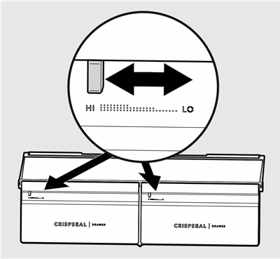 Crisper Humidity Control