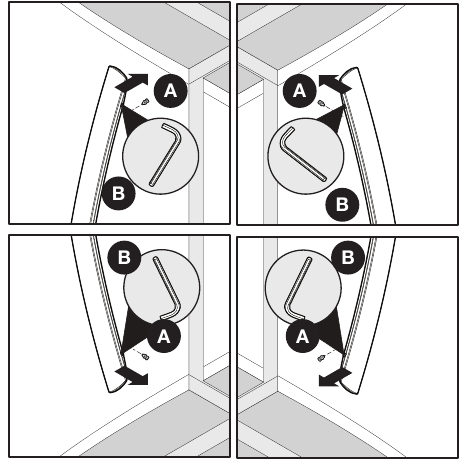Mounting Refrigerator Handles