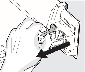 To Remove Lower Freezer Basket - Step 1