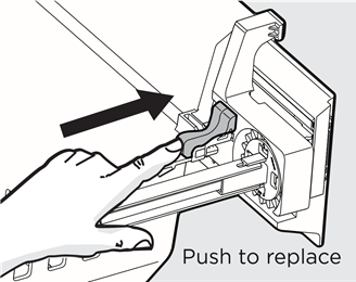 To Remove Lower Freezer Basket - Step 2