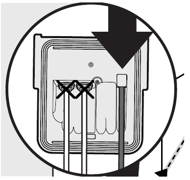 To remove refrigerator doors - Step 4