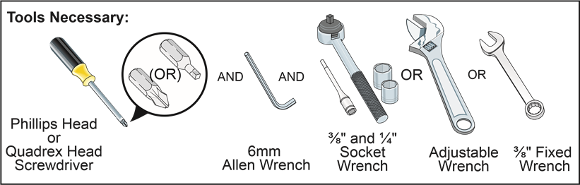 Tools Necessary
