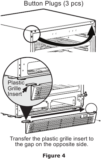 Reversing the door swing - Step 4