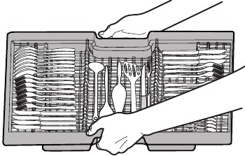 Loading the Cutlery Tray