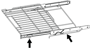 Lubricating the glide rack - Step 5