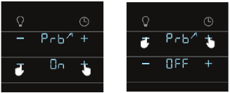 Meat Probe - Setting the meat probe to stay on