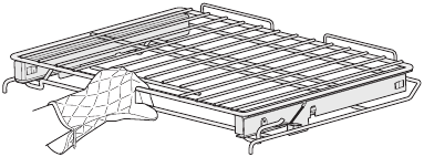 Removing the Glide Racks - Step 1