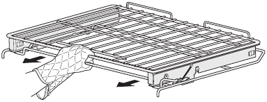 Removing the Glide Racks - Step 2