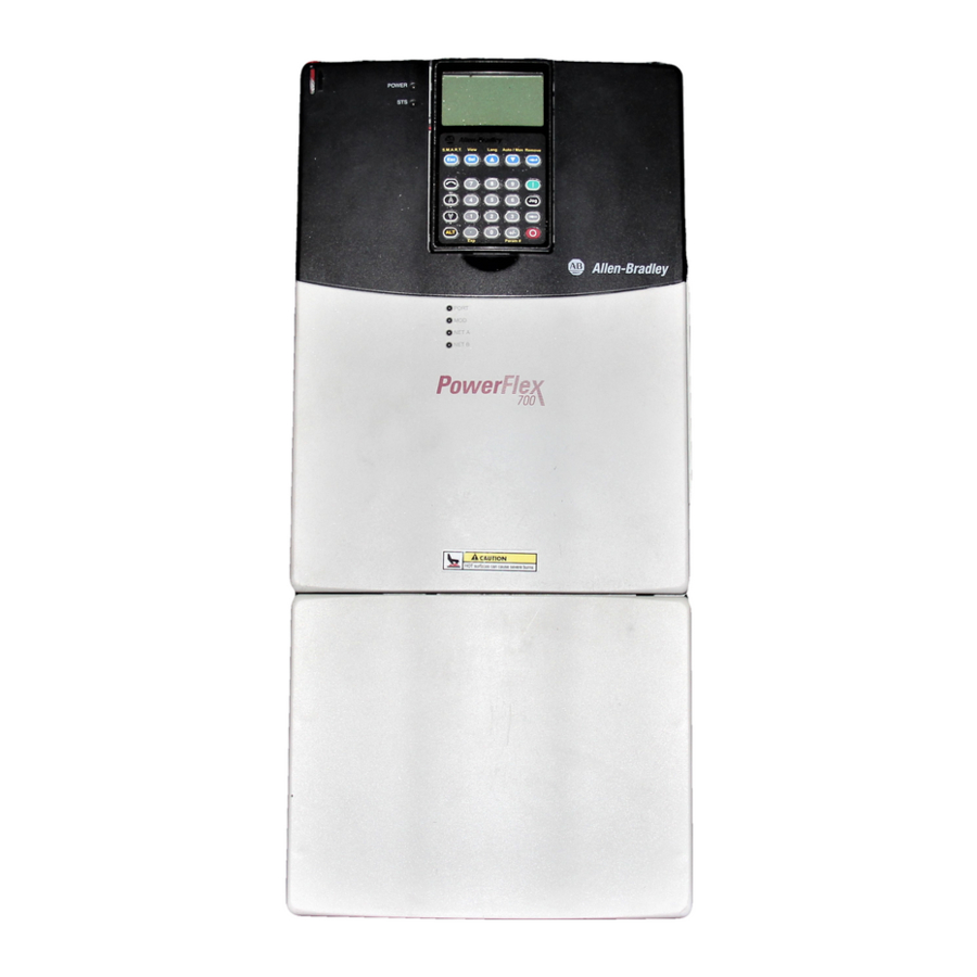 AllenBradley PowerFlex 700 Adjustable Frequency AC Drive Quick Start