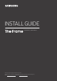 Samsung The Frame HG55TS030AJ Install Manual
