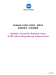Konica Minolta bizhub C652 Setup Instructions