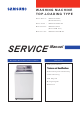 Samsung WA52J8700AP Service Manual