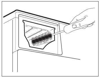 CLEANING THE DETERGENT DISPENSER - Step 3
