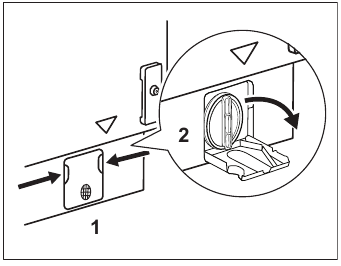 Proceed as follows to clean the pump - Step 1