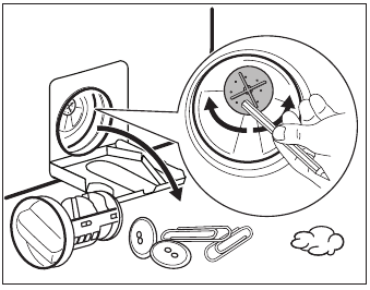 Proceed as follows to clean the pump - Step 5