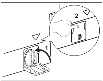 Proceed as follows to clean the pump - Step 8