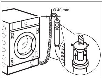 To a stand pipe with vent-hole