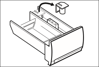 CLEANING THE DISPENSER DRAWER - Step 2
