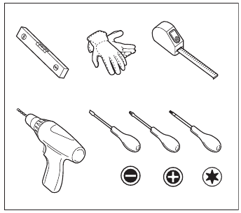 BE PREPARED FOR INSTALLATION