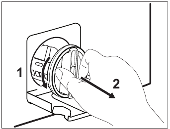 CLEANING THE DRAIN PUMP - Step 4