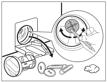 CLEANING THE DRAIN PUMP - Step 5