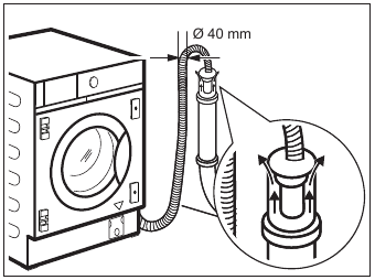 To a stand pipe with vent-hole