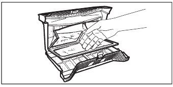CLEANING THE FILTER - Step 4