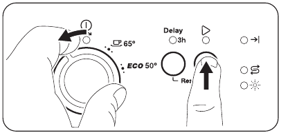 ADJUSTING THE WATER SOFTENER - Step 1