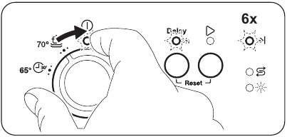 ADJUSTING THE WATER SOFTENER - Step 4