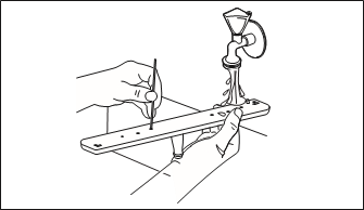 CLEANING THE LOWER SPRAY ARM - Step 2