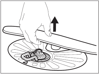 CLEANING THE LOWER SPRAY ARM - Step 1